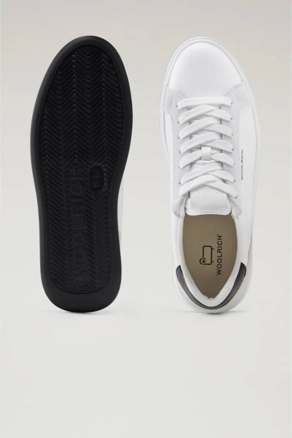 Woolrich Witte Sneakers voor Schoeisel White Heren