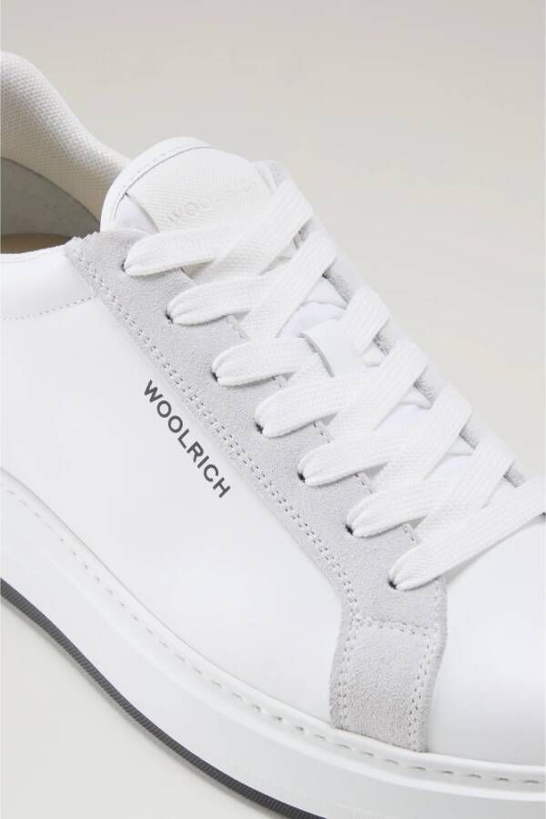 Woolrich Witte Sneakers voor Schoeisel White Heren