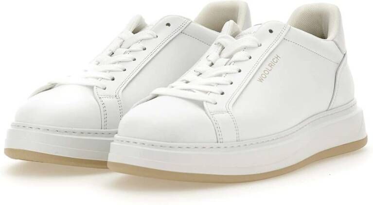 Woolrich Witte Sneakers White Heren