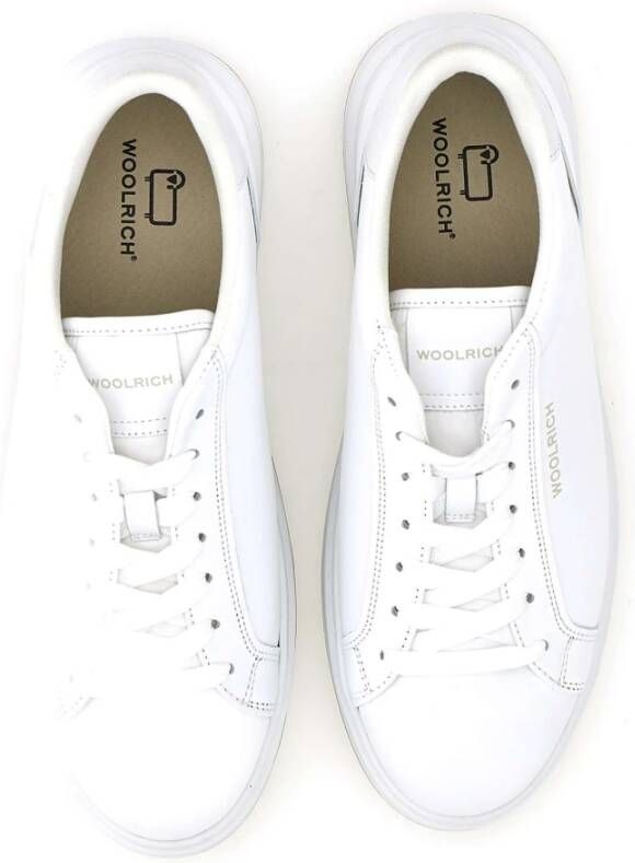 Woolrich Witte Sneakers White Heren