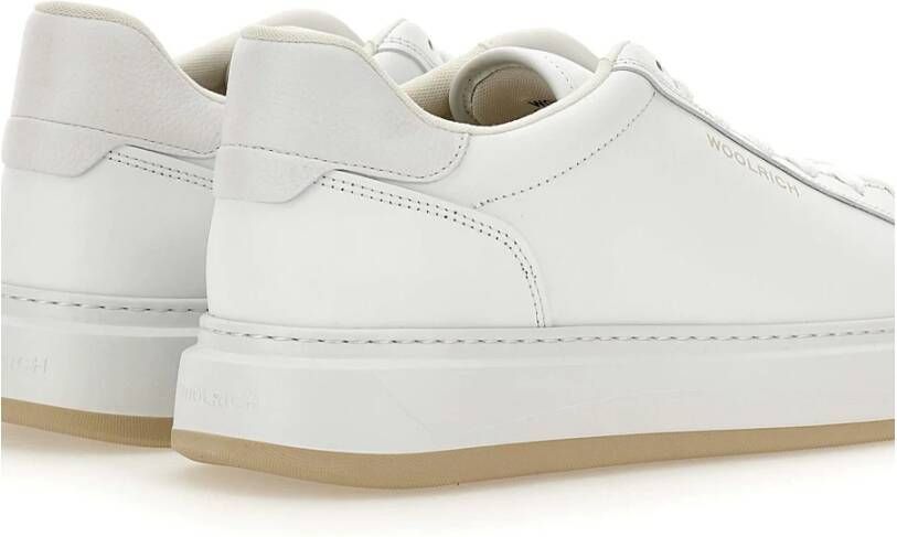 Woolrich Witte Sneakers White Heren