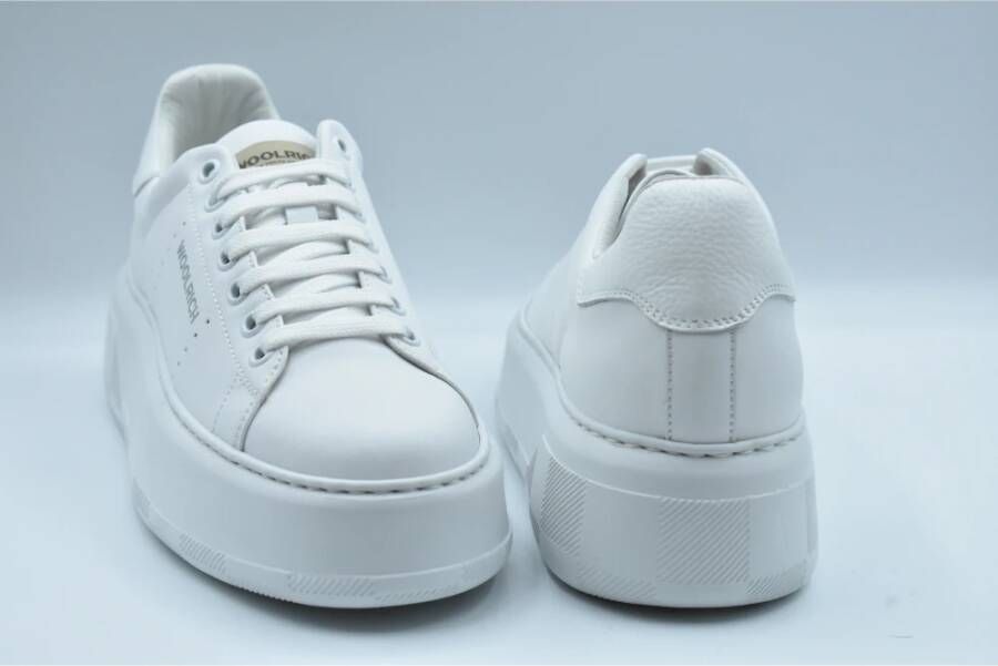 Woolrich Witte Veterschoenen voor Vrouwen