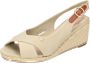 Wrangler Mila Sandalen in textiel voor vrouwen Beige Dames - Thumbnail 6