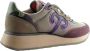 Wushu Ruyi Beige Paarse Stijlvolle Sneakers Multicolor Dames - Thumbnail 3