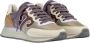 Wushu Ruyi Multicolor Stof Leren Sneakers Ronde Neus Multicolor Dames - Thumbnail 14