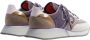 Wushu Ruyi Multicolor Stof Leren Sneakers Ronde Neus Multicolor Dames - Thumbnail 15