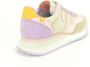 Wushu Ruyi Beige Roos Lilla Runner N. Multicolor Dames - Thumbnail 2