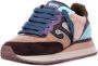 Wushu Ruyi Faux Fur Sneakers Multicolor Dames - Thumbnail 7