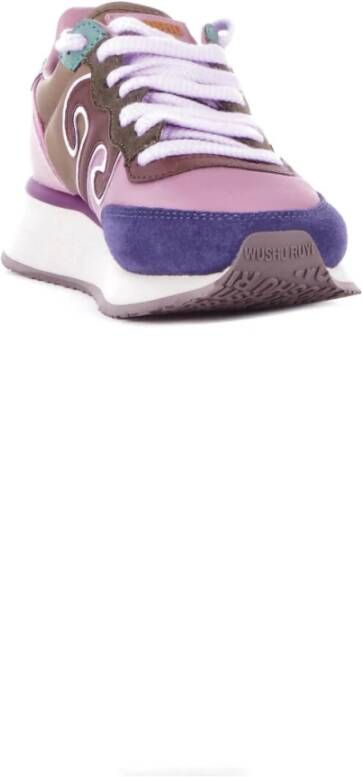 Wushu Ruyi Geborduurde Logo Sneakers Multicolor Dames