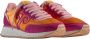 Wushu Ruyi Herfst Sneakers in Bietenrood Multicolor Dames - Thumbnail 2