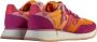 Wushu Ruyi Herfst Sneakers in Bietenrood Multicolor Dames - Thumbnail 3