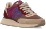 Wushu Ruyi Multicolor Stof Leren Sneakers Ronde Neus Multicolor Dames - Thumbnail 3