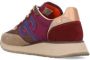 Wushu Ruyi Multicolor Stof Leren Sneakers Ronde Neus Multicolor Dames - Thumbnail 4