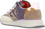 Wushu Ruyi Multicolor Stof Leren Sneakers Ronde Neus Multicolor Dames - Thumbnail 4
