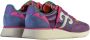 Wushu Ruyi Stijlvolle leren sneakers met 4 cm hak Purple Dames - Thumbnail 3