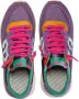Wushu Ruyi Stijlvolle leren sneakers met 4 cm hak Purple Dames - Thumbnail 4