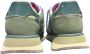 Wushu Ruyi Sneaker van suède en nylon met PU-details Green Dames - Thumbnail 5