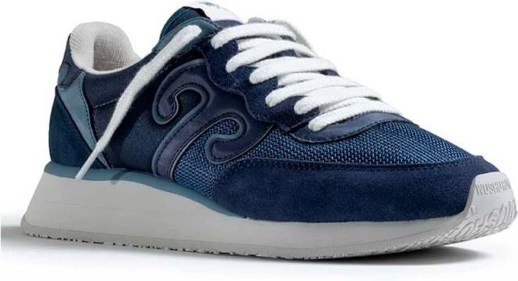 Wushu Ruyi Sneakers Blauw Heren