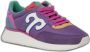 Wushu Ruyi Stijlvolle leren sneakers met 4 cm hak Purple Dames - Thumbnail 16