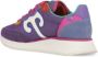 Wushu Ruyi Stijlvolle leren sneakers met 4 cm hak Purple Dames - Thumbnail 12