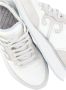 Wushu Ruyi Witte sneakers van stof en leer - Thumbnail 2