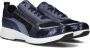 XSENSIBLE Lage Sneakers Dames Valletta Maat: 40 Materiaal: Leer Kleur: Blauw - Thumbnail 4