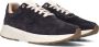 Xsensible Blauwe Leren Sneaker met Gevormd Voetbed en Verharde Hiel Blue Heren - Thumbnail 7