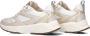 XSENSIBLE Lage Sneakers Dames Brooklyn Women Maat: 36 Materiaal: Leer Kleur: Wit - Thumbnail 4