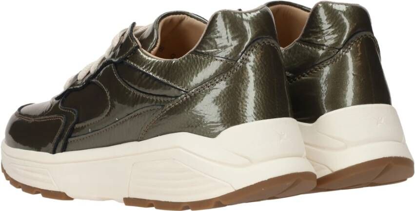 Xsensible Comfort Sneakers met Speciale Zool Green Dames