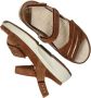 XSENSIBLE Sandalen 30706.5 Maat: 38 Materiaal: Suède Kleur: Cognac - Thumbnail 4