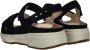 Xsensible Comfortabele Trendy Sandalen met Speciale Zool Black Dames - Thumbnail 4