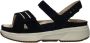 Xsensible Comfortabele Trendy Sandalen met Speciale Zool Black Dames - Thumbnail 5