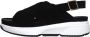 Xsensible Curacao Stretchwalker Sandalen Dames Zwart - Thumbnail 5