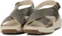 Xsensible Bronzen Leren Platte Sandalen Yellow Dames - Thumbnail 8
