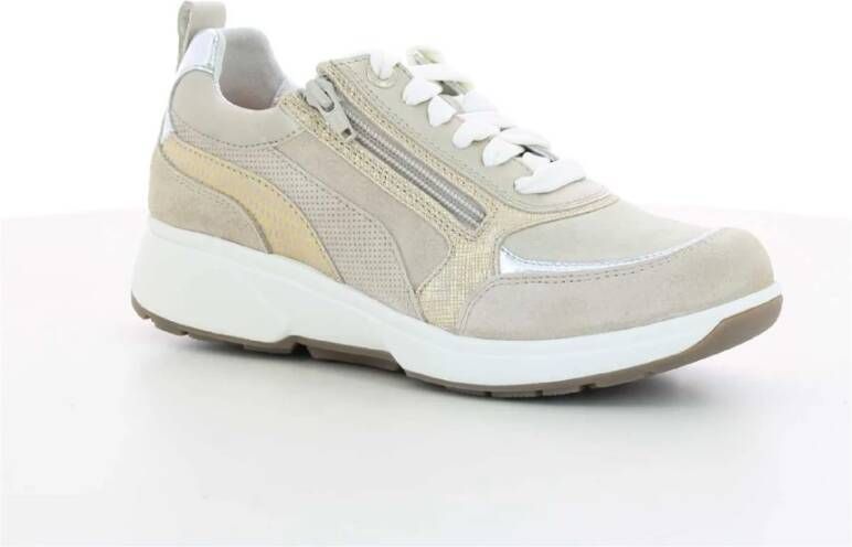 Xsensible Goud Valletta Damesschoenen Beige Dames