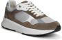 XSENSIBLE Lage Sneakers Heren Helix Men Maat: 43 Materiaal: Suède Kleur: Taupe - Thumbnail 6