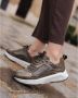 XSENSIBLE Lage Sneakers Dames Combi G Sneaker Maat: 36 Materiaal: Suède Kleur: Taupe - Thumbnail 8