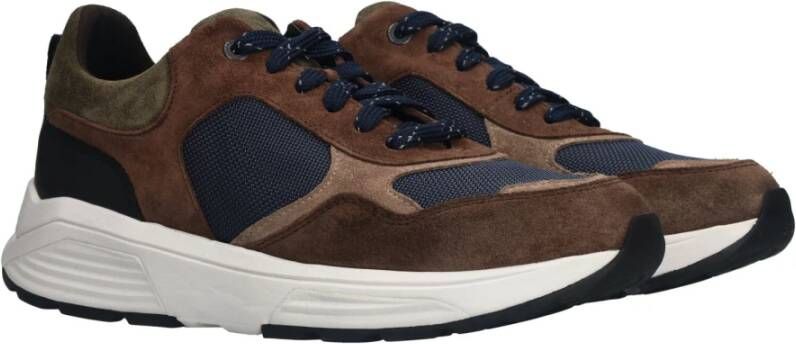 Xsensible Rialto sneaker Brown Heren