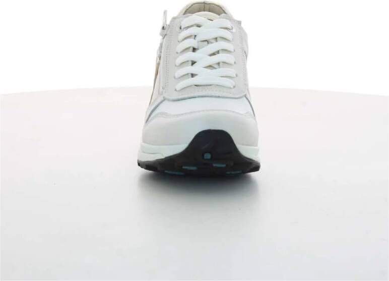 Xsensible Witte Damesschoenen Jersey Stijl White Dames