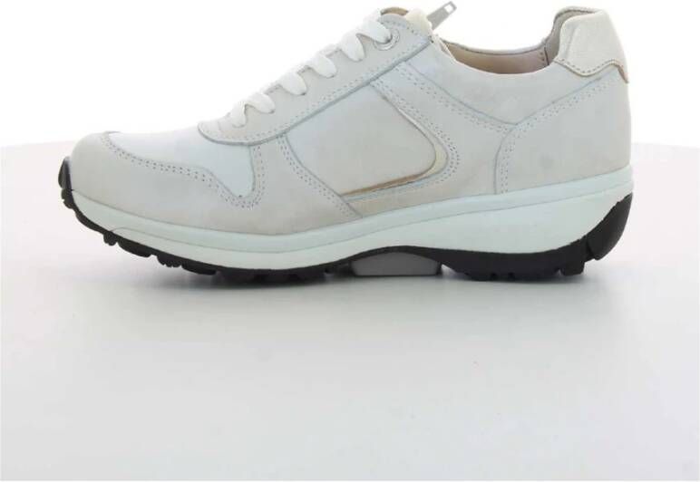 Xsensible Witte Damesschoenen Jersey Stijl White Dames