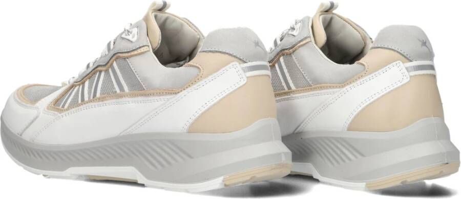 Xsensible Witte Leren Sneakers voor Dames Multicolor Heren