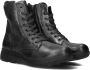 XSENSIBLE Hoge Sneakers Dames Hoge H Sneaker Maat: 36 Materiaal: Leer Kleur: Zilver - Thumbnail 4
