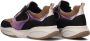 XSENSIBLE Lage Sneakers Dames Met Combi H Sneaker Rits Maat: 36 5 Materiaal: Leer Kleur: Zwart - Thumbnail 4