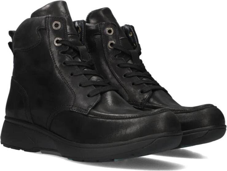 Xsensible Zwarte Romagna Hoge Dames Sneakers