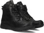XSENSIBLE Hoge Sneakers Romagna Maat: 37 Materiaal: Nubuck Kleur: Zwart - Thumbnail 3