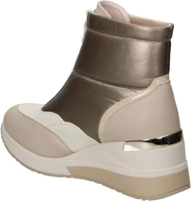 XTI Ankle Boots Beige Dames