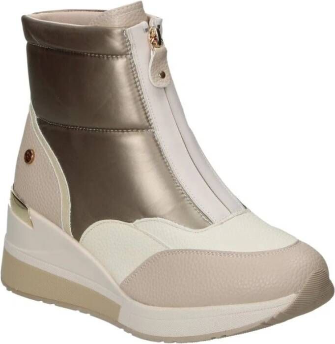 XTI Ankle Boots Beige Dames