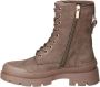 XTI Lace-up Boots Brown Dames - Thumbnail 3