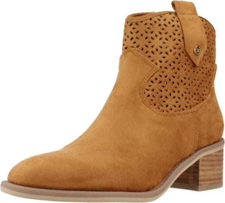 XTI Ankle Boots Brown Dames