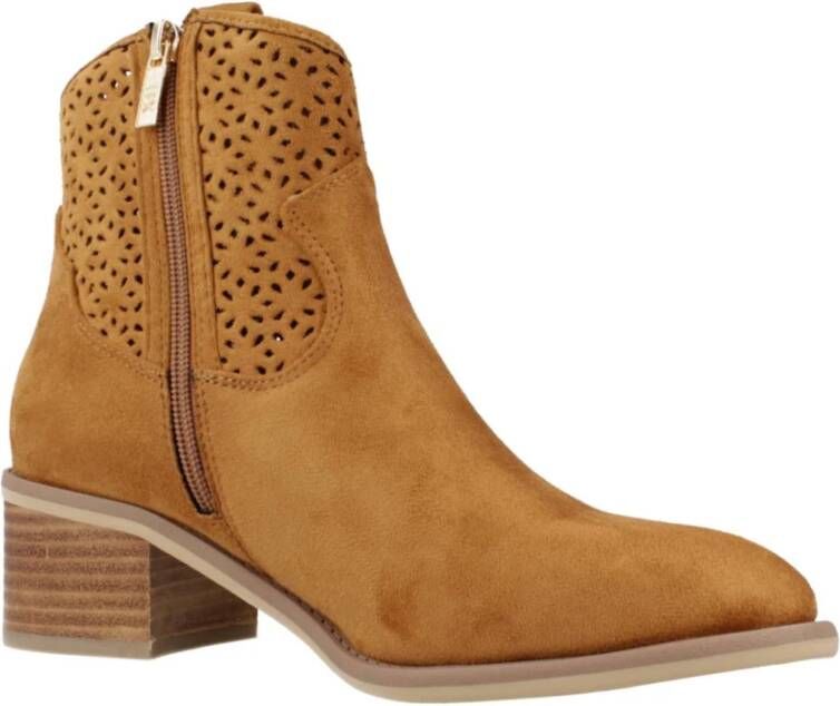 XTI Ankle Boots Brown Dames